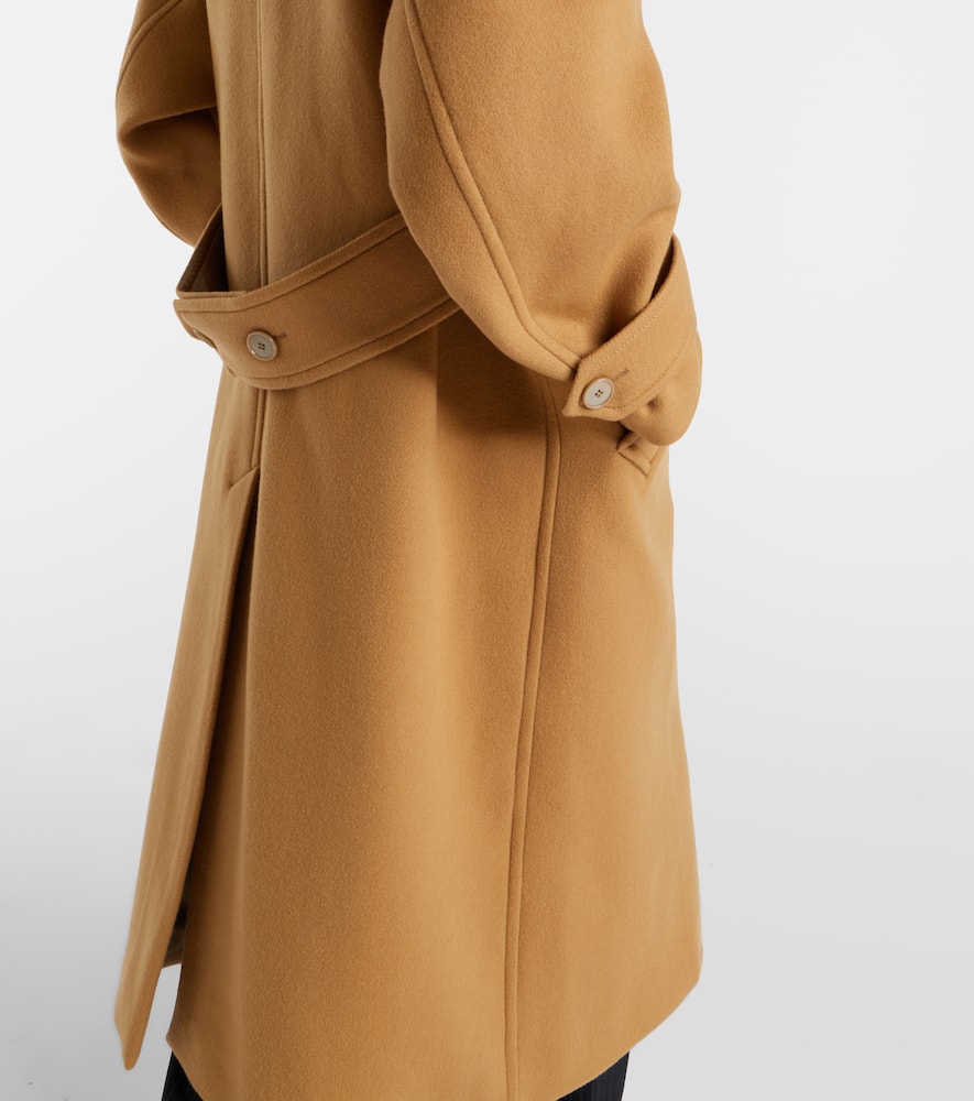 Winry wool and cashmere-blend coat