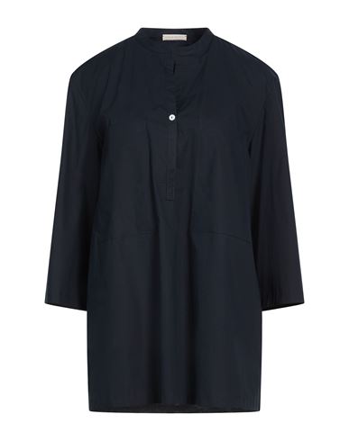 Woman Top Midnight blue Size M Cotton, Elastane