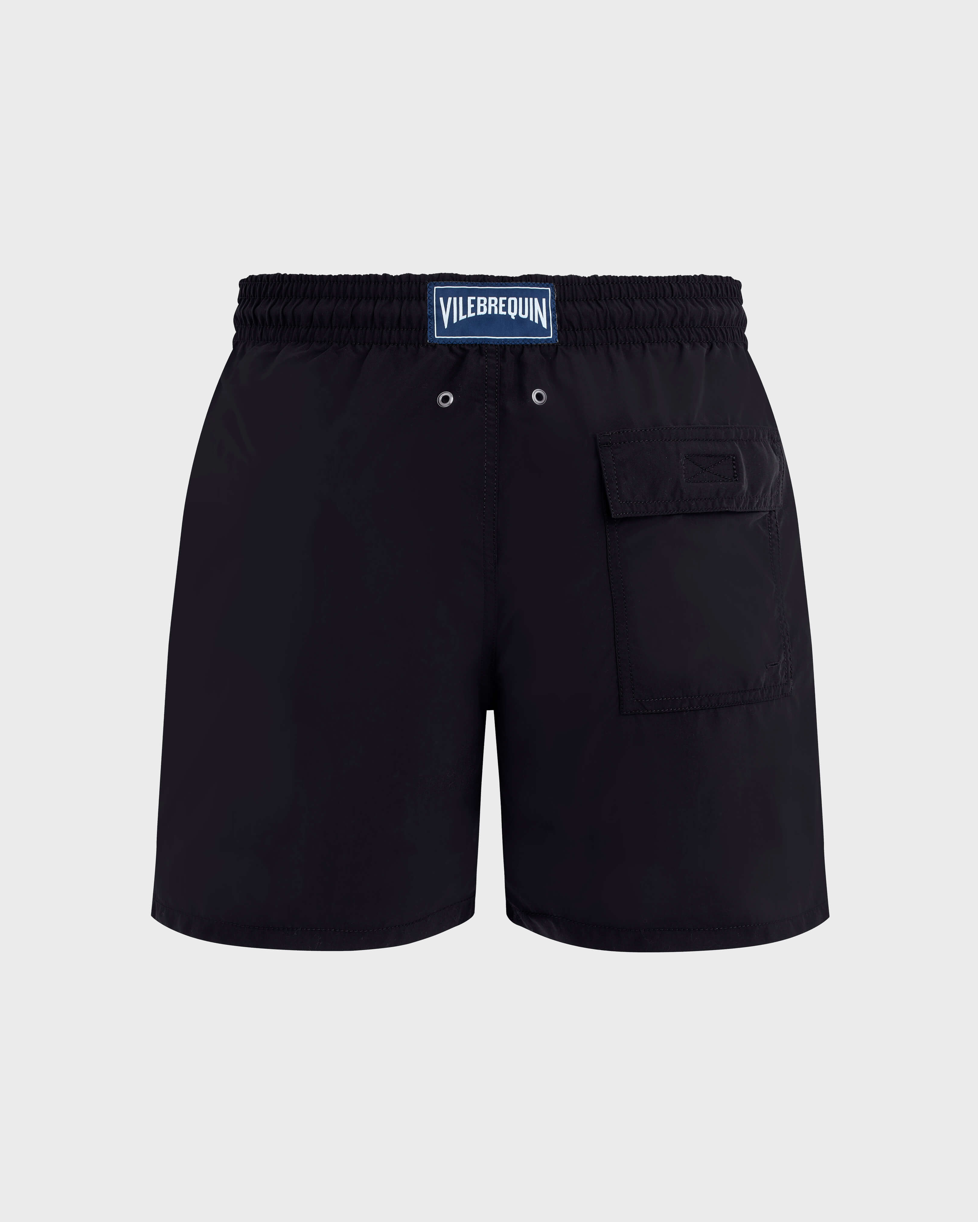 Men Swim Shorts Solid - Mdb - Moorea - Black