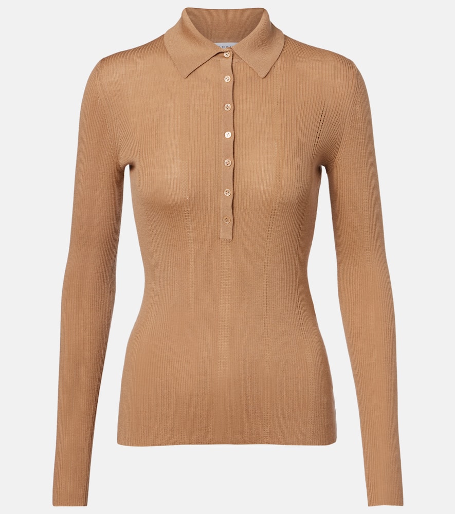 Sophia wool polo sweater