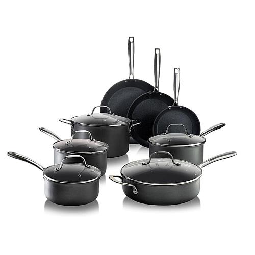 Pro Hard Anodized 13pc Nonstick Pots & Pans Cookware Set