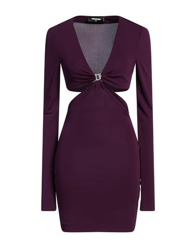 Woman Mini dress Deep purple