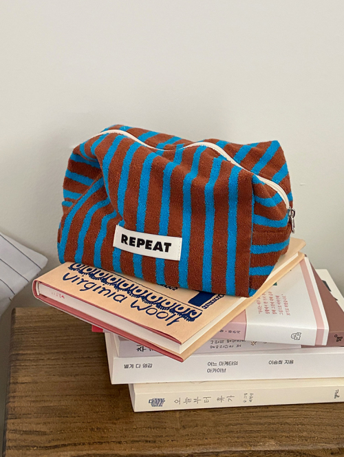 Terry Square Pouch