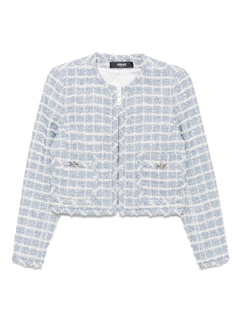 Tweed blazer - Blue