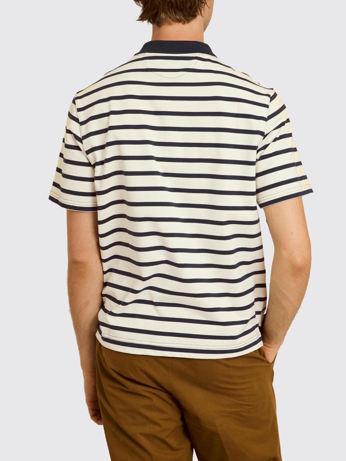 Polo Shirt Men color White