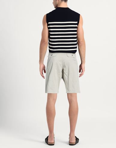 Pants Studio Man Shorts & Bermuda Shorts Sage green Size 31 Cotton, Elastane