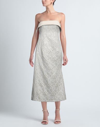 Woman Midi dress Light grey