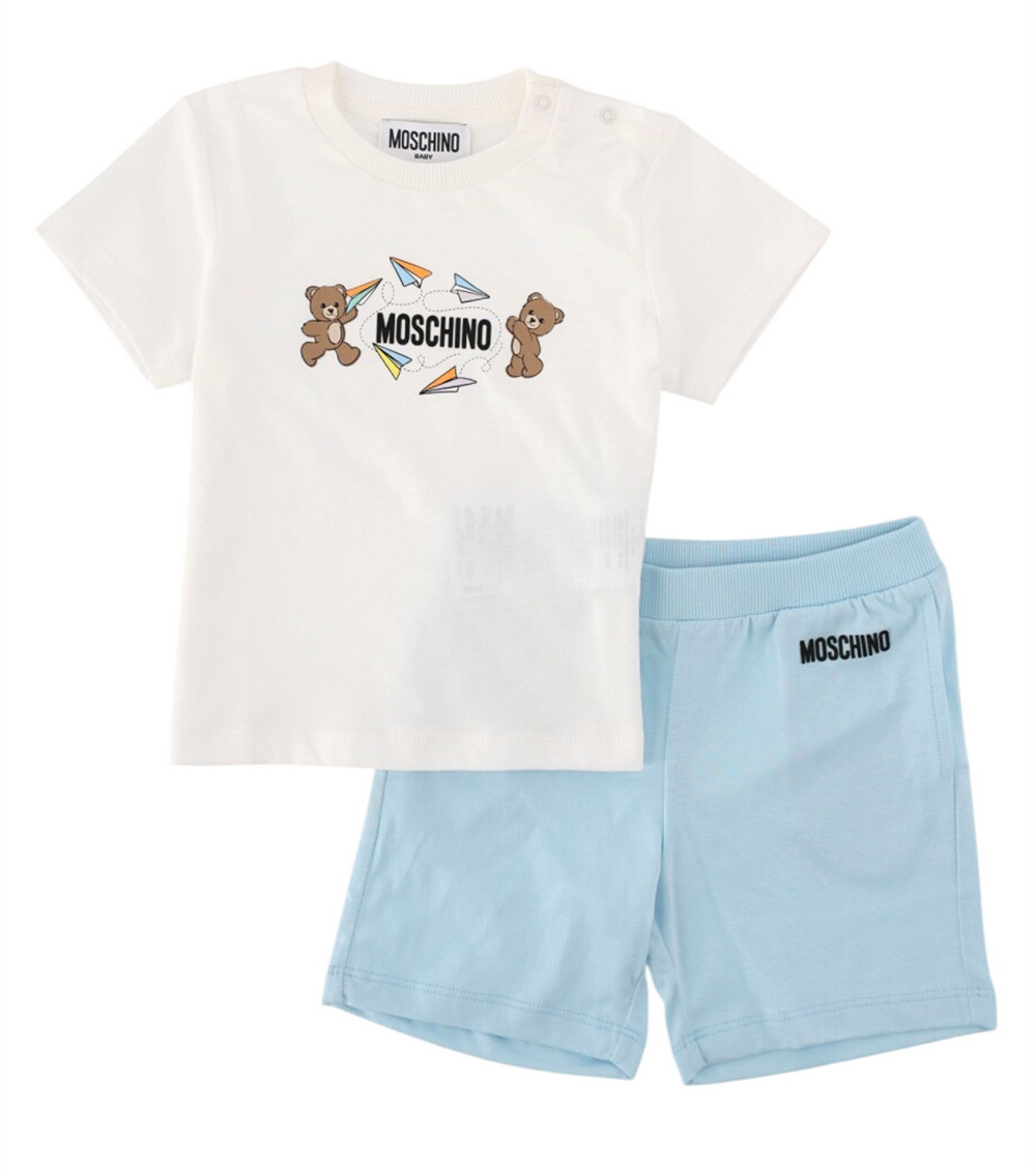 Moschino T Shirt And Shorts Set