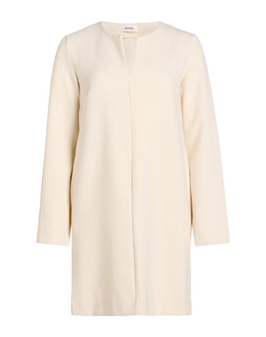 Woman Mini dress Beige Size 8 Polyester, Viscose, Elastane