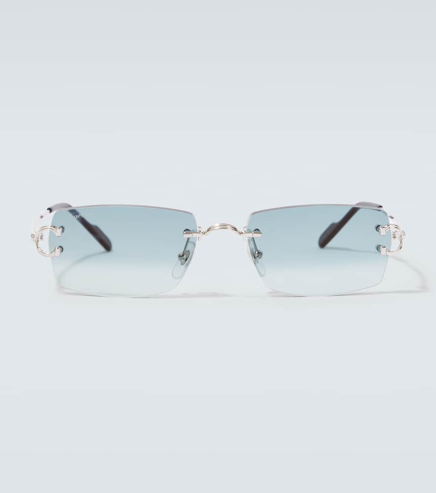 Cartier Eyewear Collection Signature C rectangular sunglasses