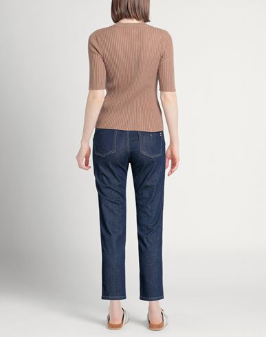 Woman Jeans Blue Size S Cotton, Elastane
