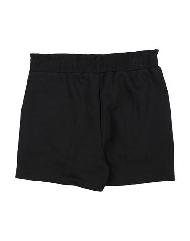 Kid Girl Shorts & Bermuda Shorts Black Size 12 Cotton, Polyester