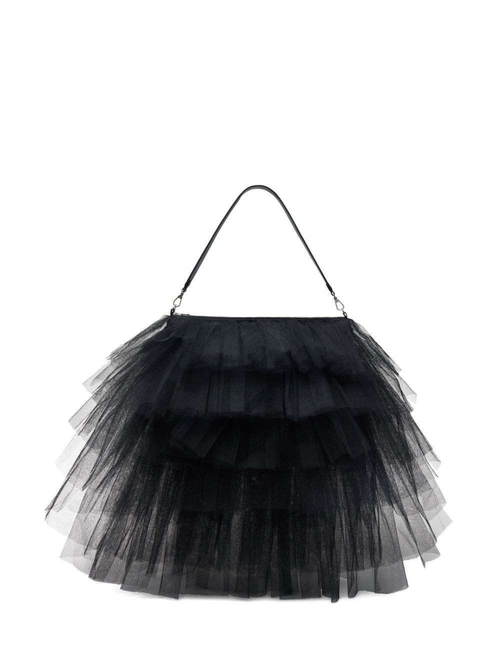 Simone Rocha Frilly tutu shoulder bag - Black