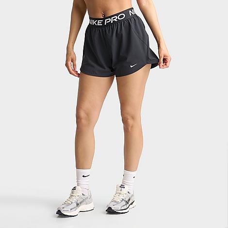 Women's Pro 2-in-1 Shorts in Black/White