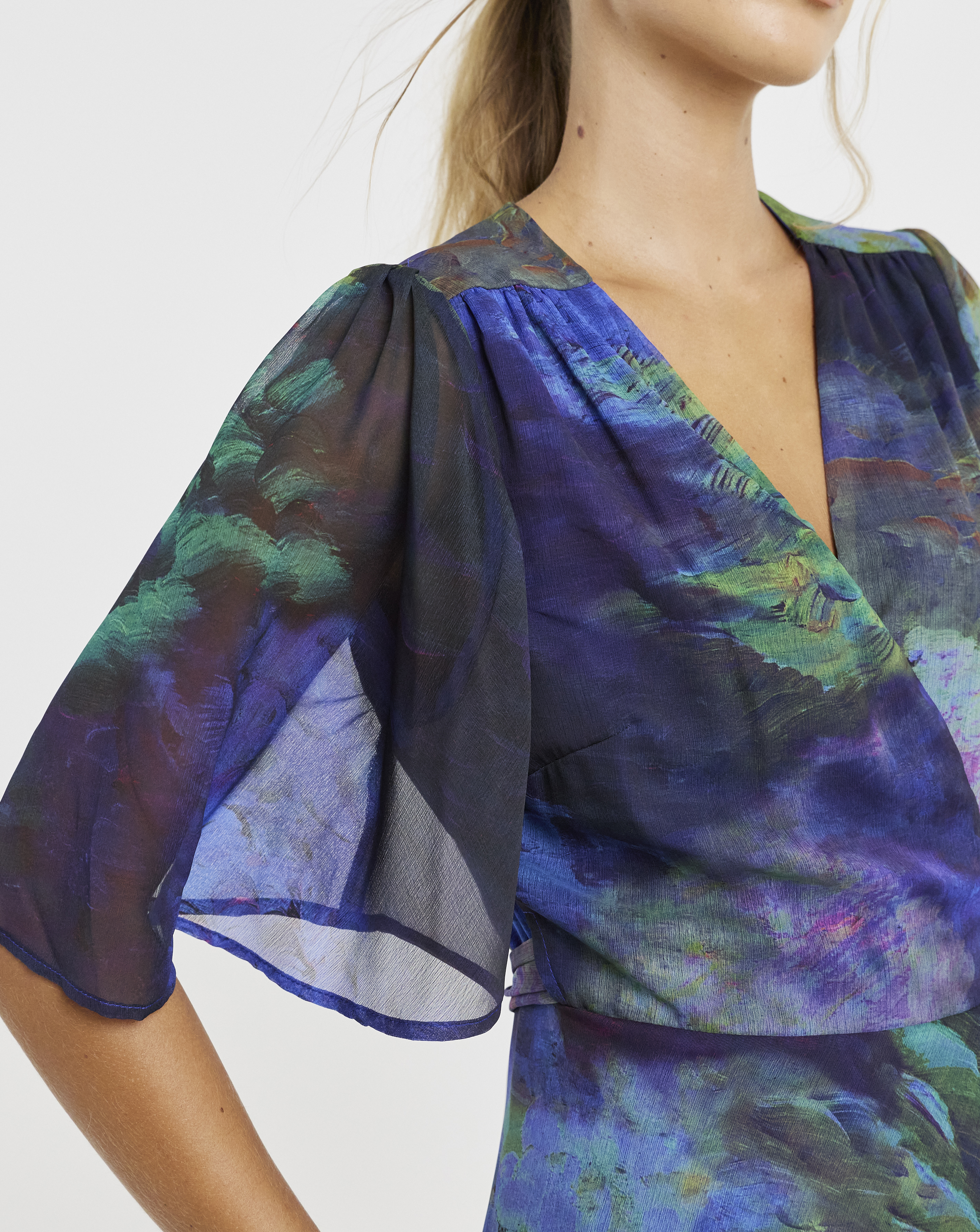 Hope & Ivy Jacqueline Wrap Maxi Dre