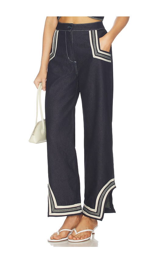 AZULU Vespa Jean in Blue. - S also in M