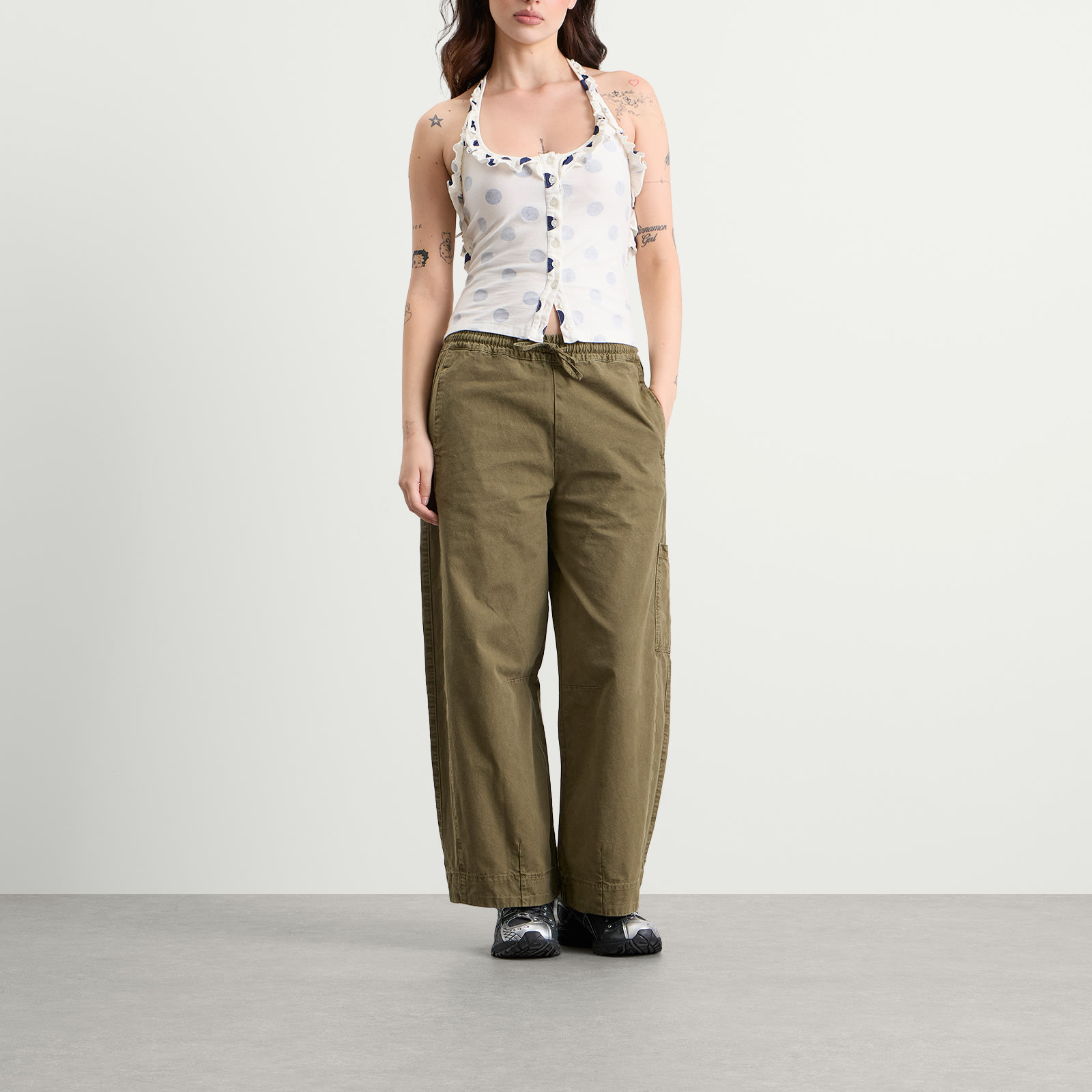 Women's Felix Twill Trousers Olive