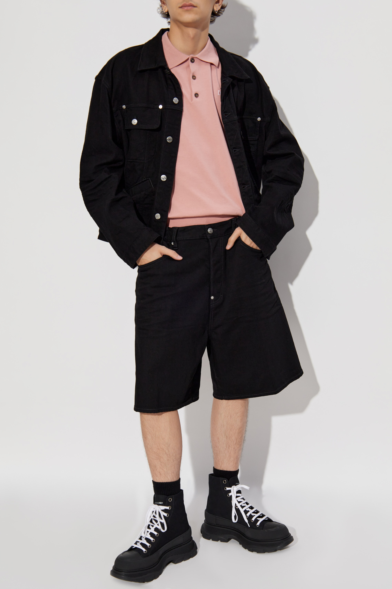 Denim Jacket, Men's, Black