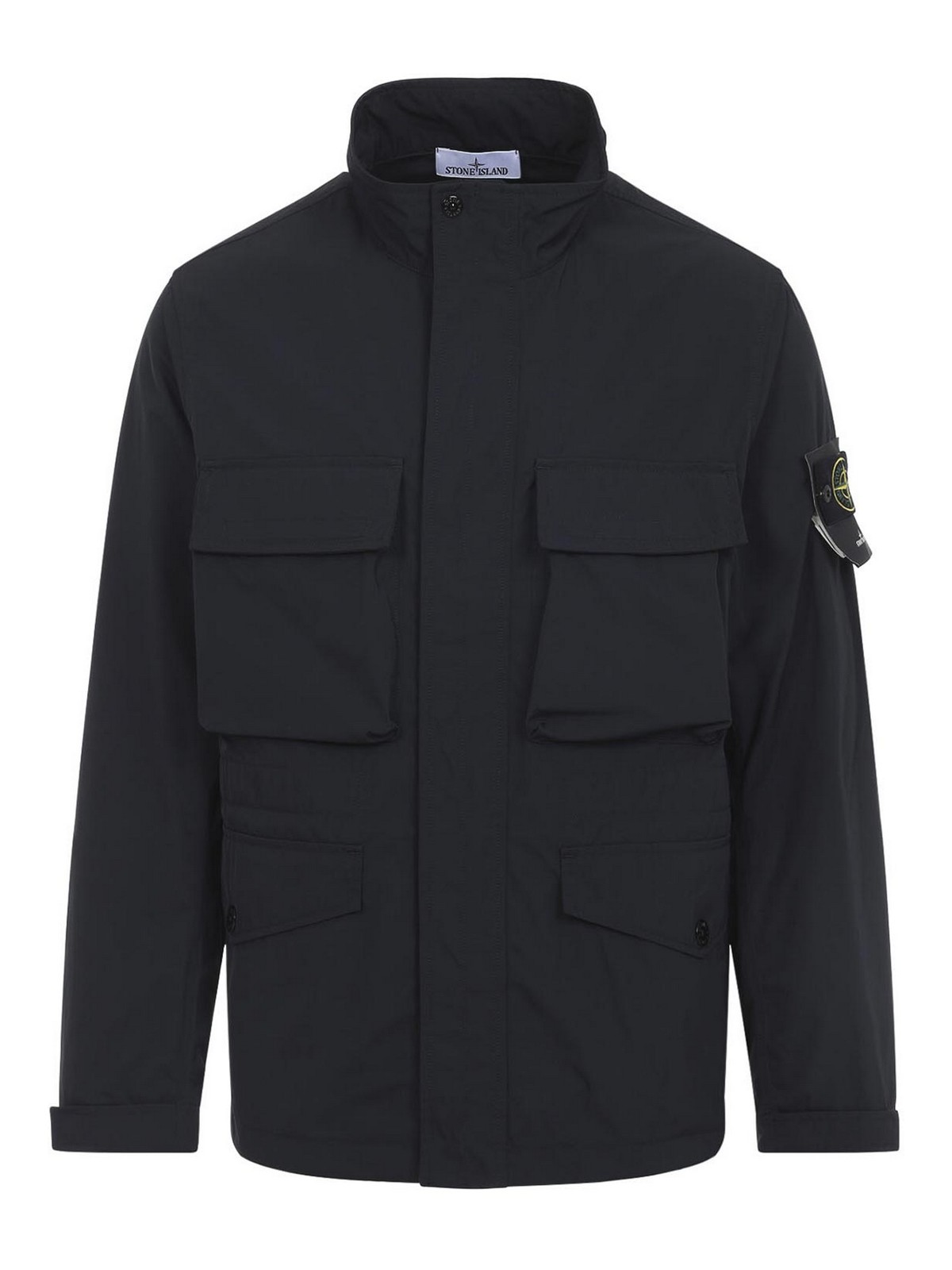Stone Island - field jacket high collar front pocket