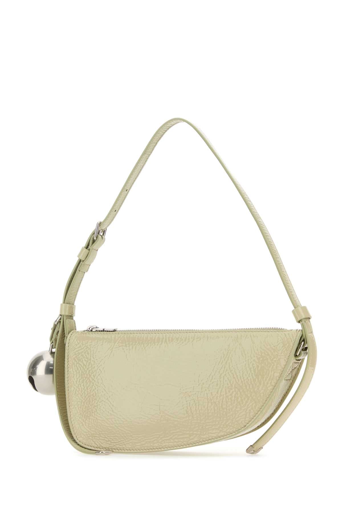Burberry Pastel Pink Leather Knight Small Shoulder Bag