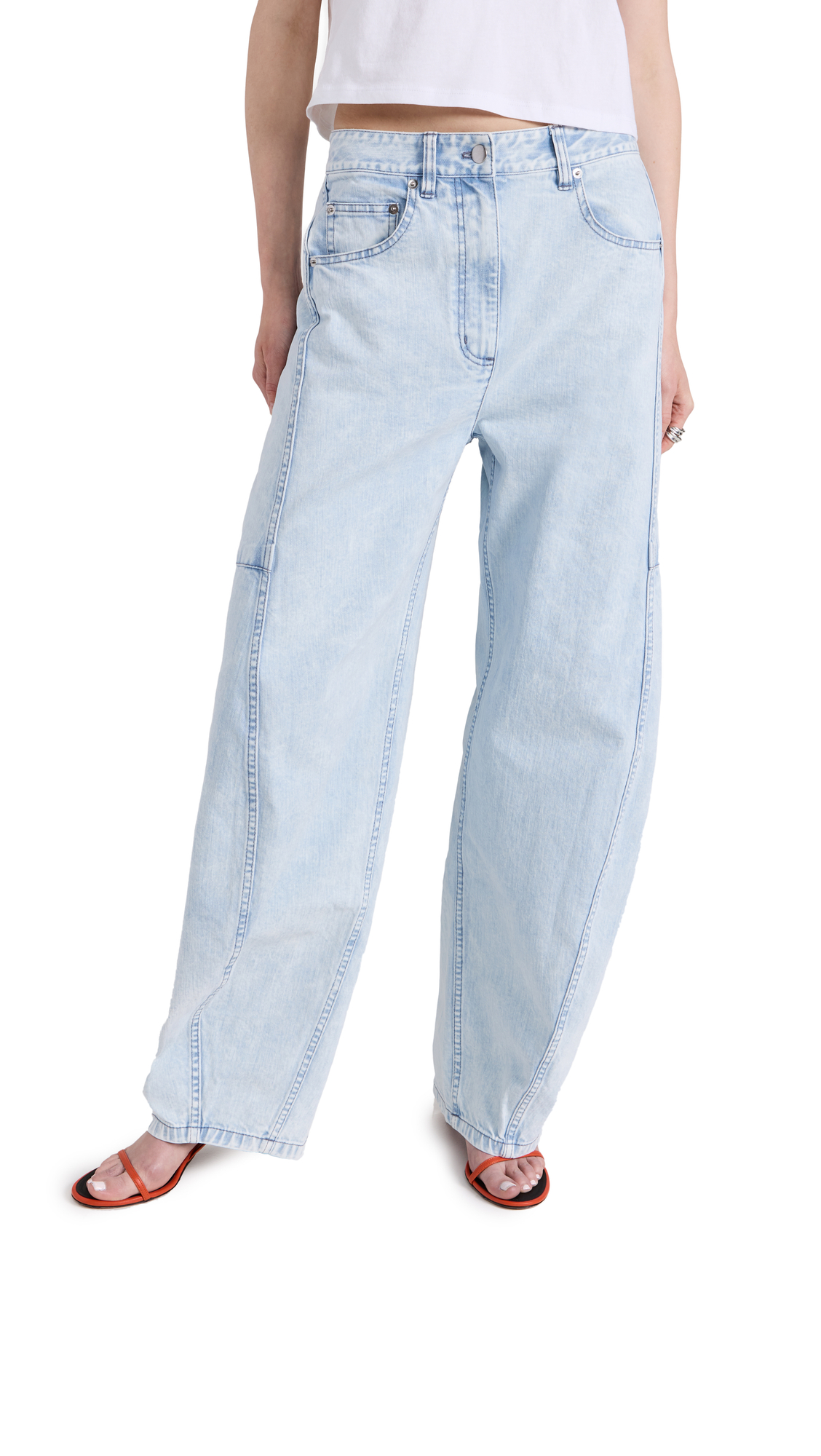 Bleached Denim Sid Jeans