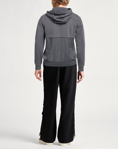 Ea7 Man Sweatshirt Grey Size 3XL Cotton, Polyamide, Elastane