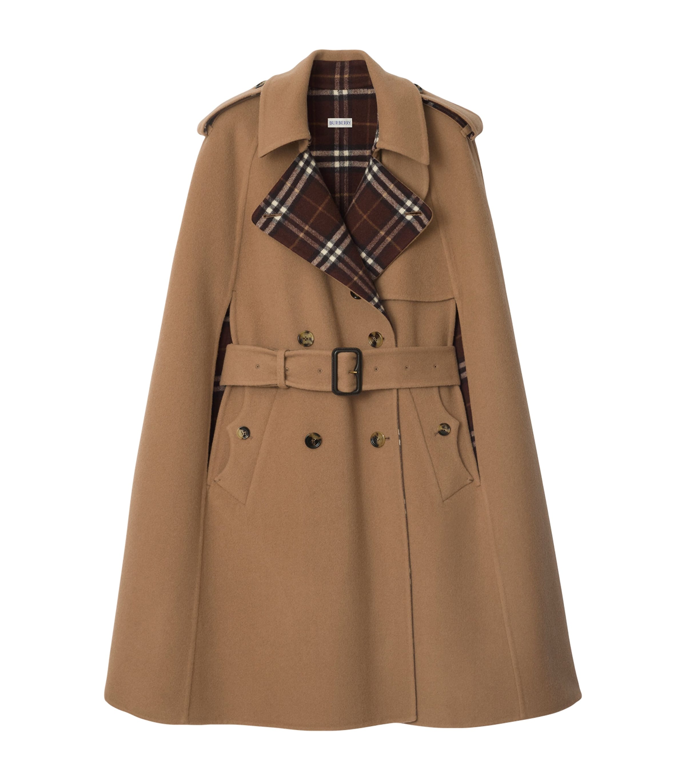 Wool Trench Cape