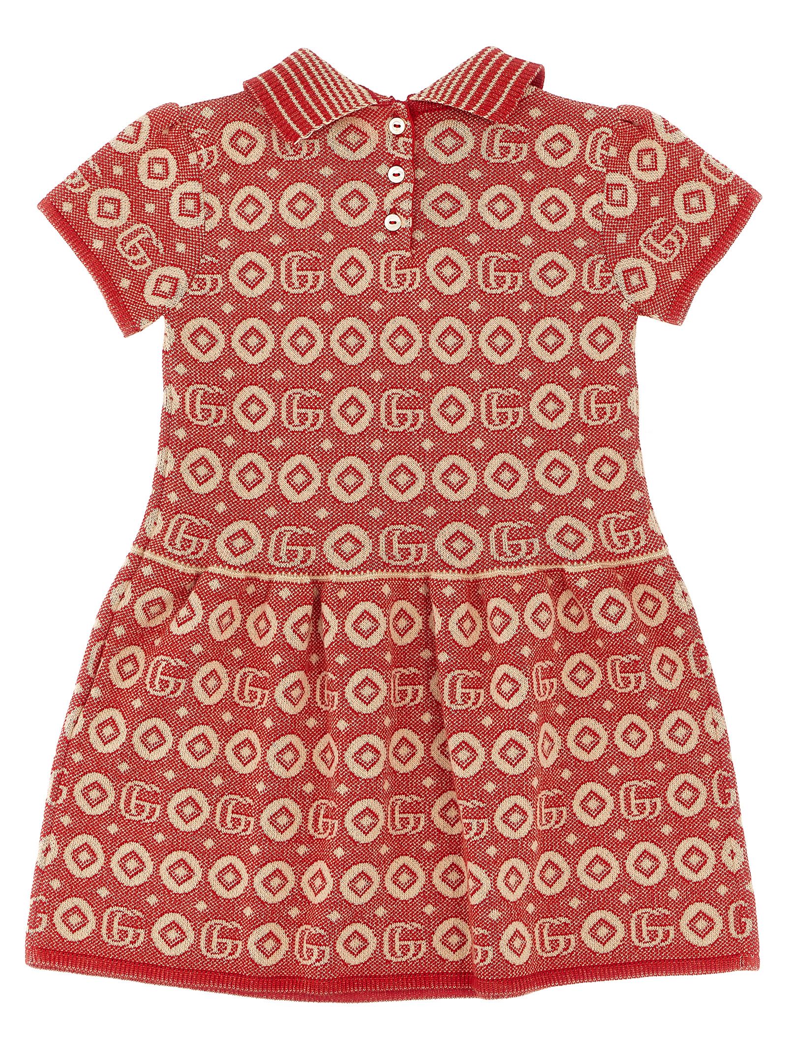Jaquard Logo Dress