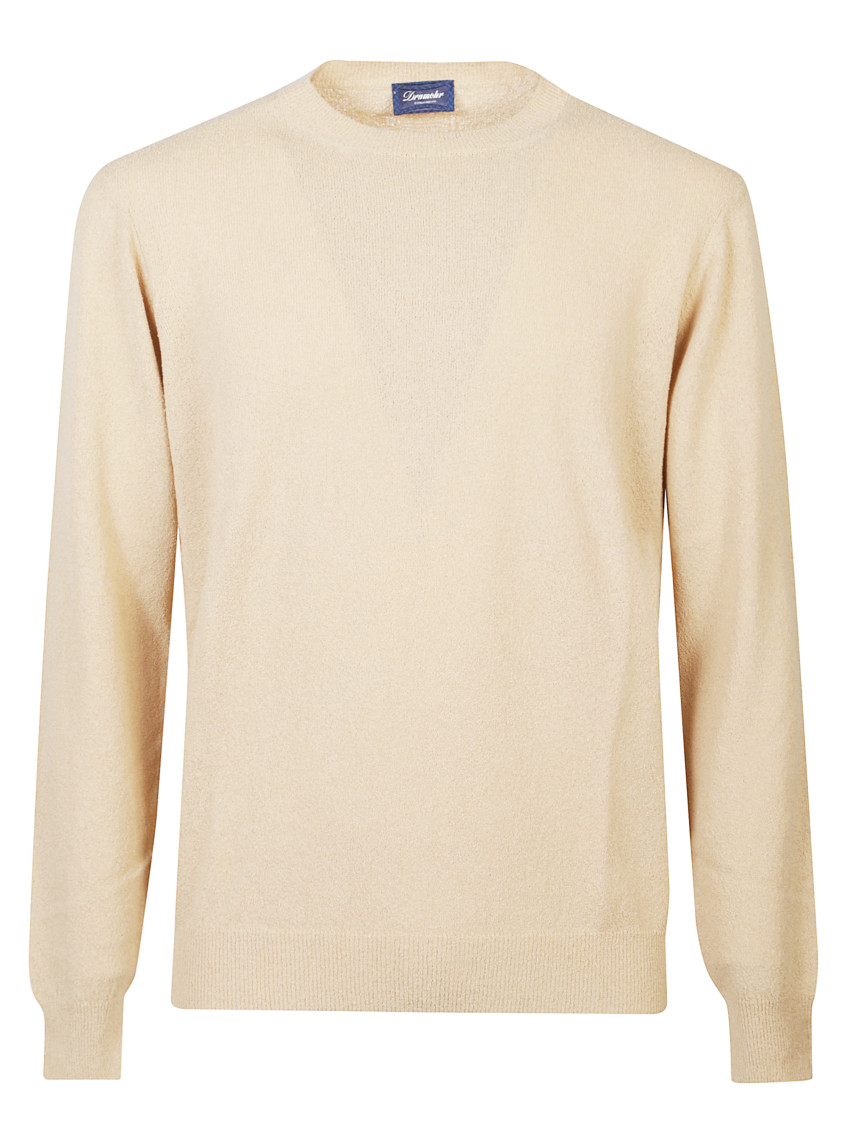 Crew Neck Cotton Sweater