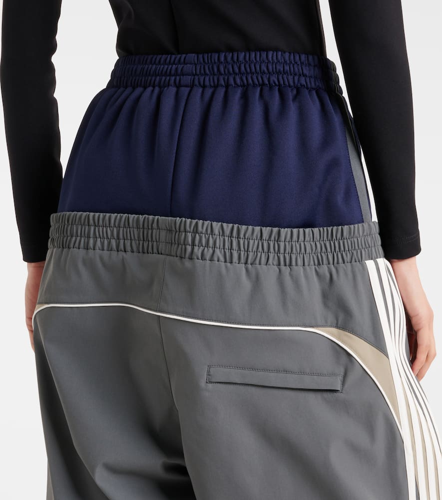 Cut-up track pants