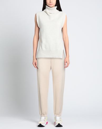 Woman Pants Beige Size S Cotton, Polyester