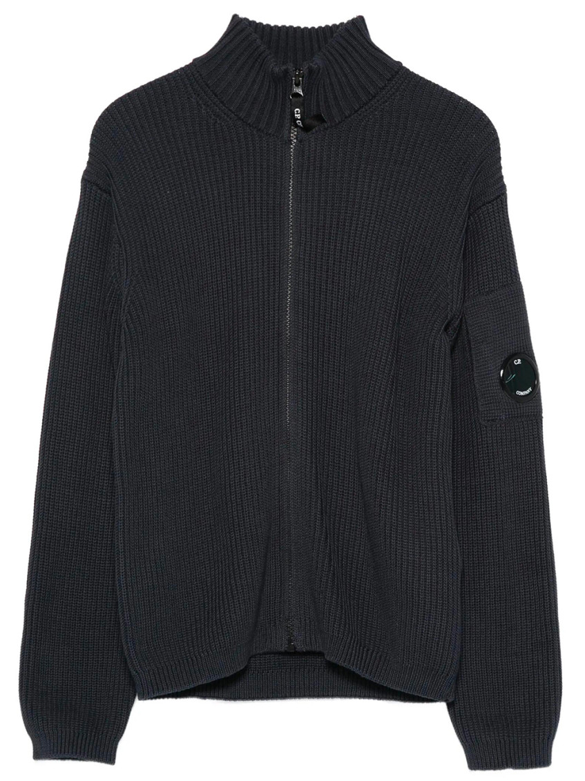Boys Navy Knitted Sweater