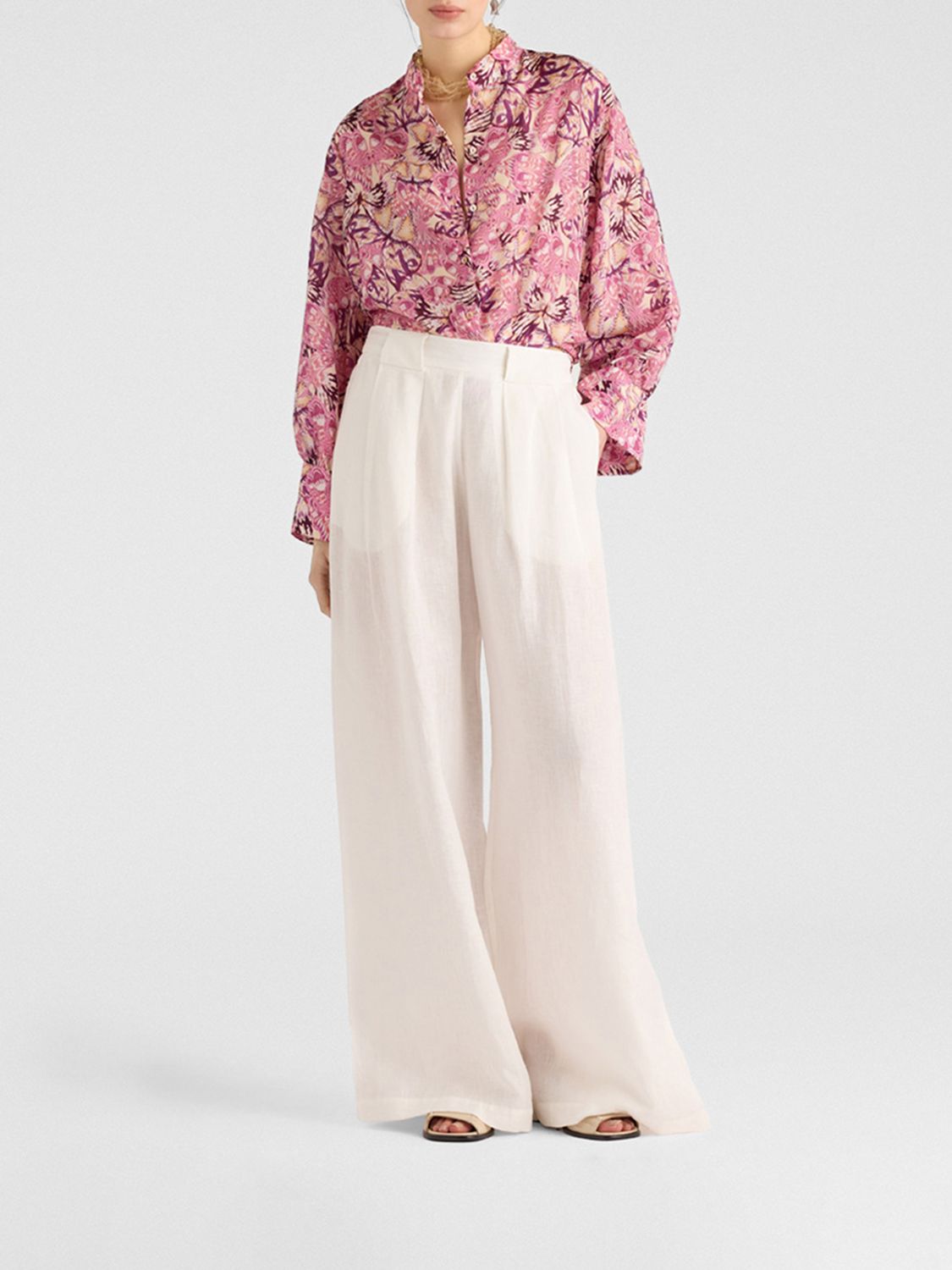 MOMONÌ Shirt Woman color Violet