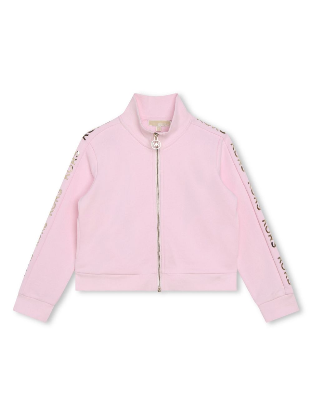 Logo-print cotton sweatshirt - Pink