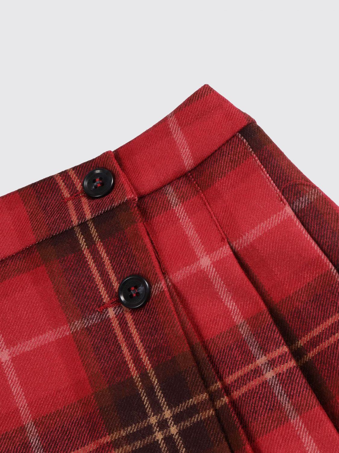 Skirt Kids color Red