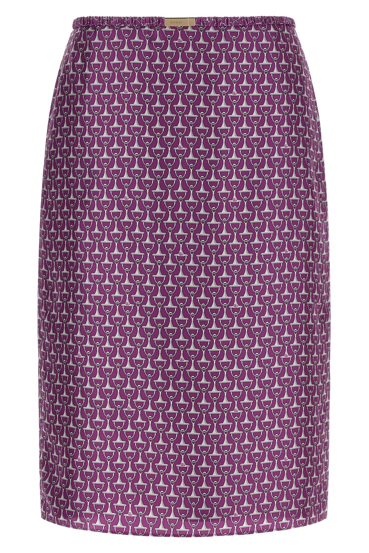 'Morsetto' Print Skirt