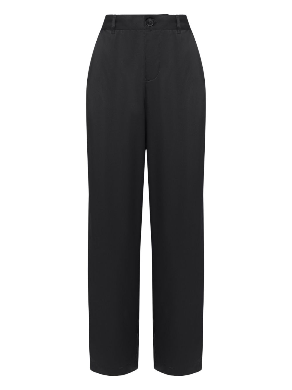 Sucralose silk tailored trousers - Black