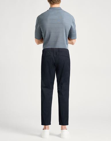 Man Pants Midnight blue Size 36 Cotton, Elastane