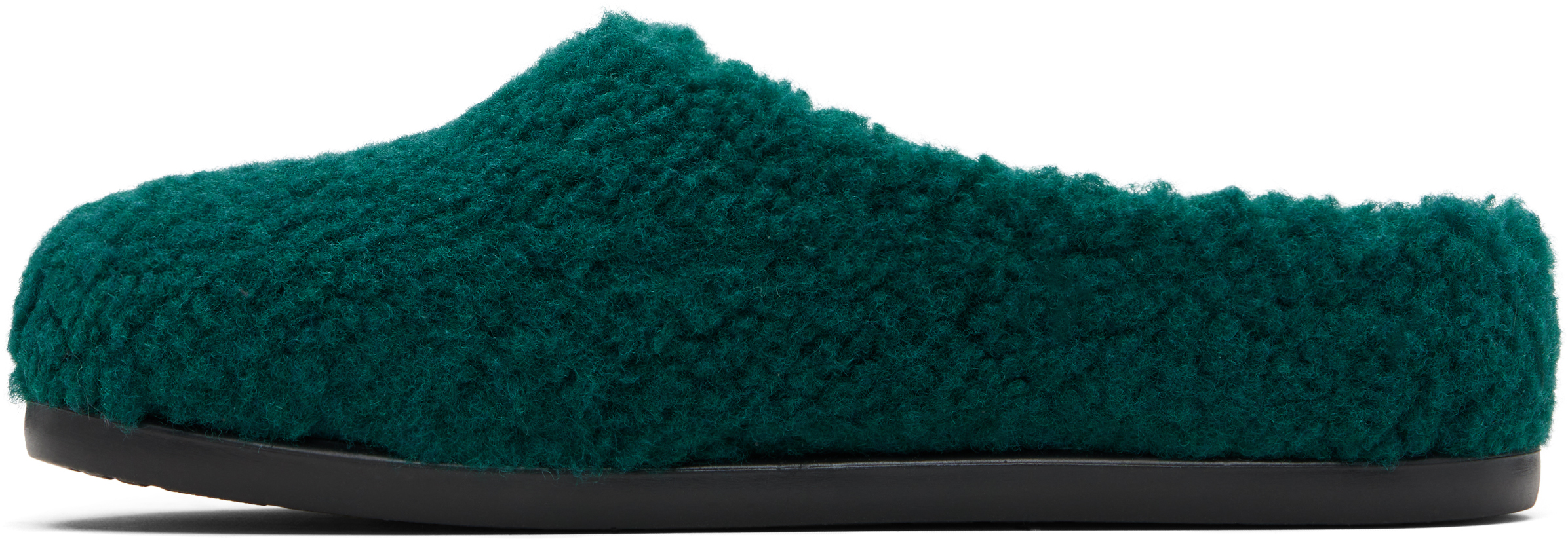 Kids Green Logo Patch Mules