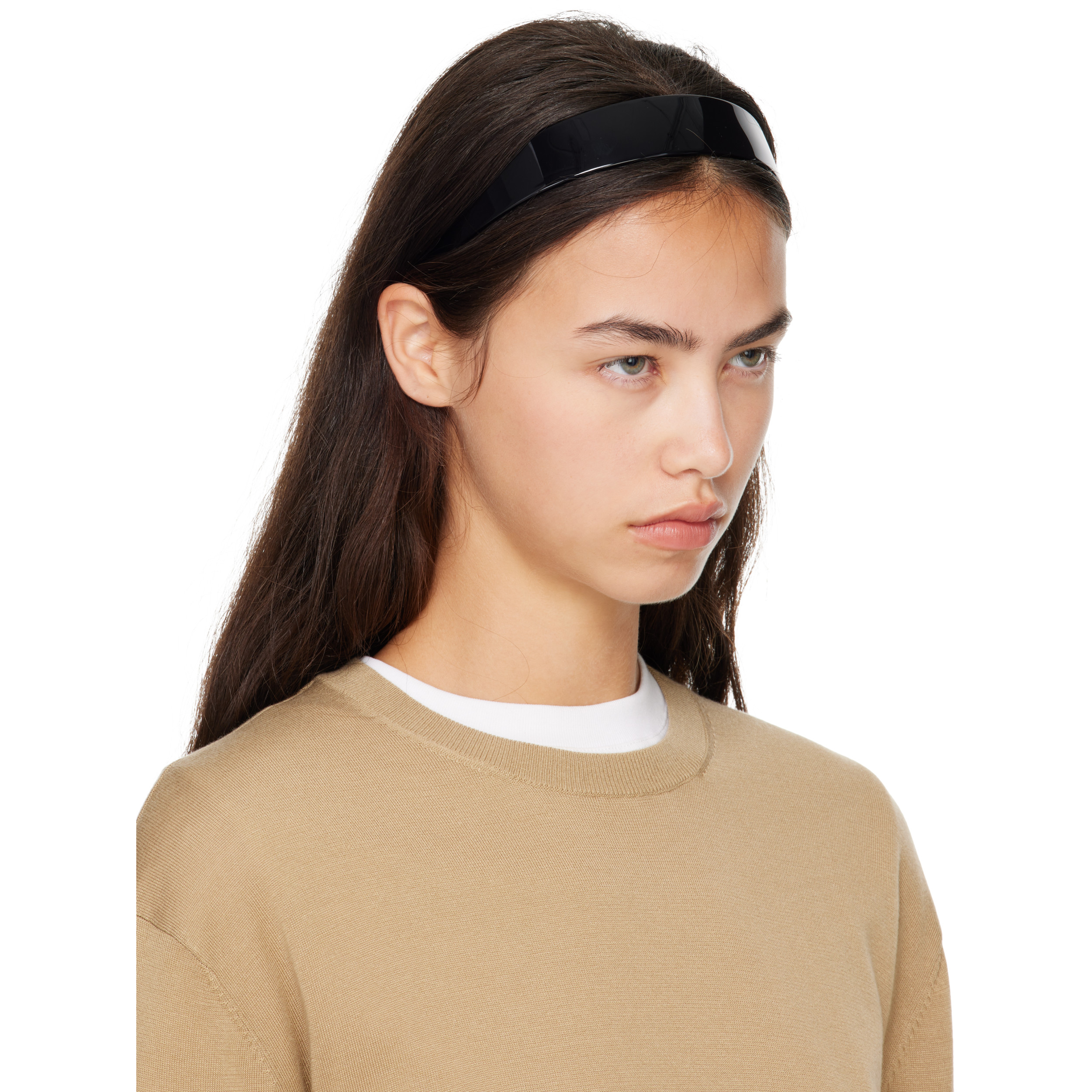 Black Thin Bessette Headband