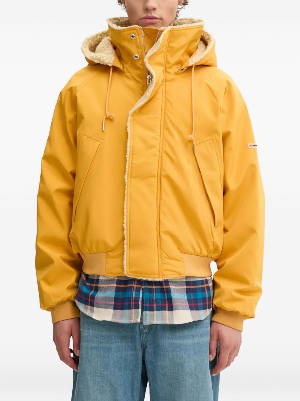 Hooded jacket - Yellow