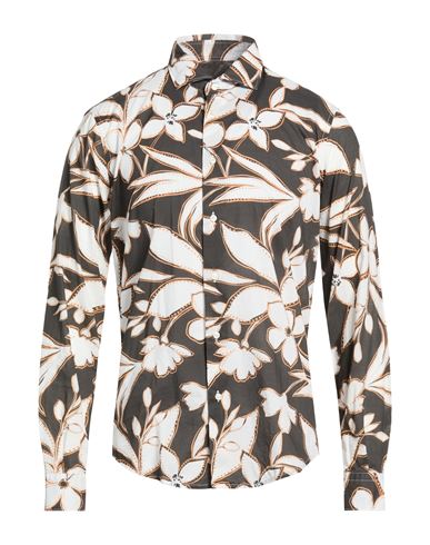 Man Shirt Dark brown Size 17 ½ Cotton
