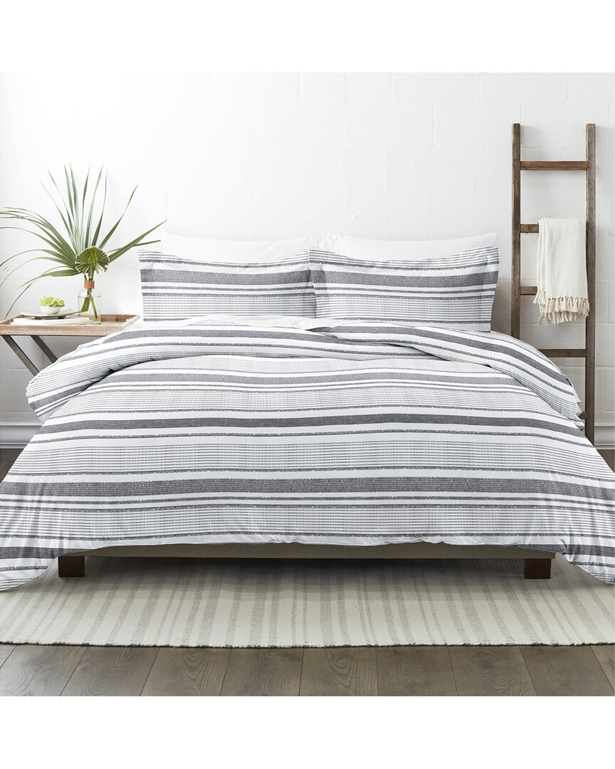 Ultra Soft Vintage Stripe 3Pc Duvet Set