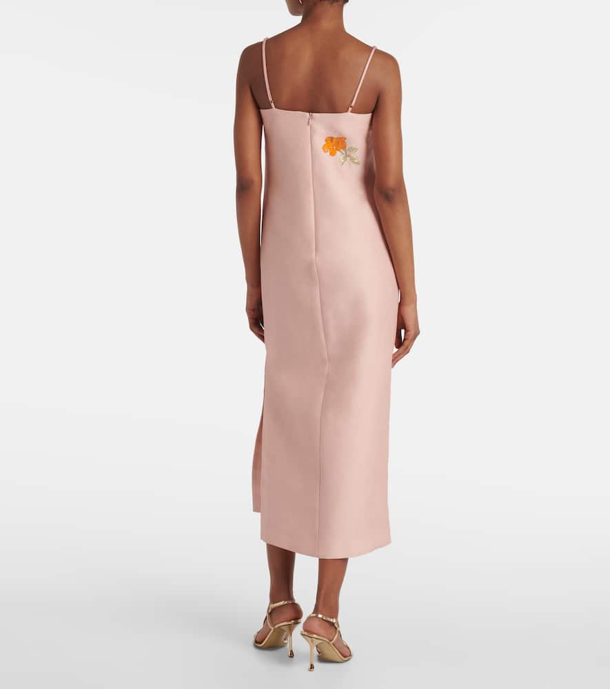 Alémais Hazel printed linen-blend maxi dress