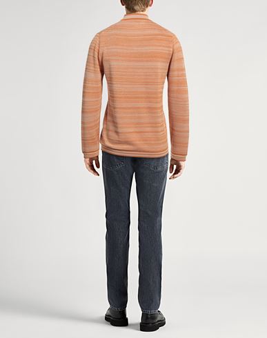 Man Cardigan Orange