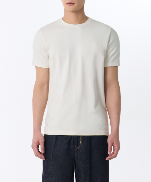 Muscle Fit Crew Neck Modal T-Shirt