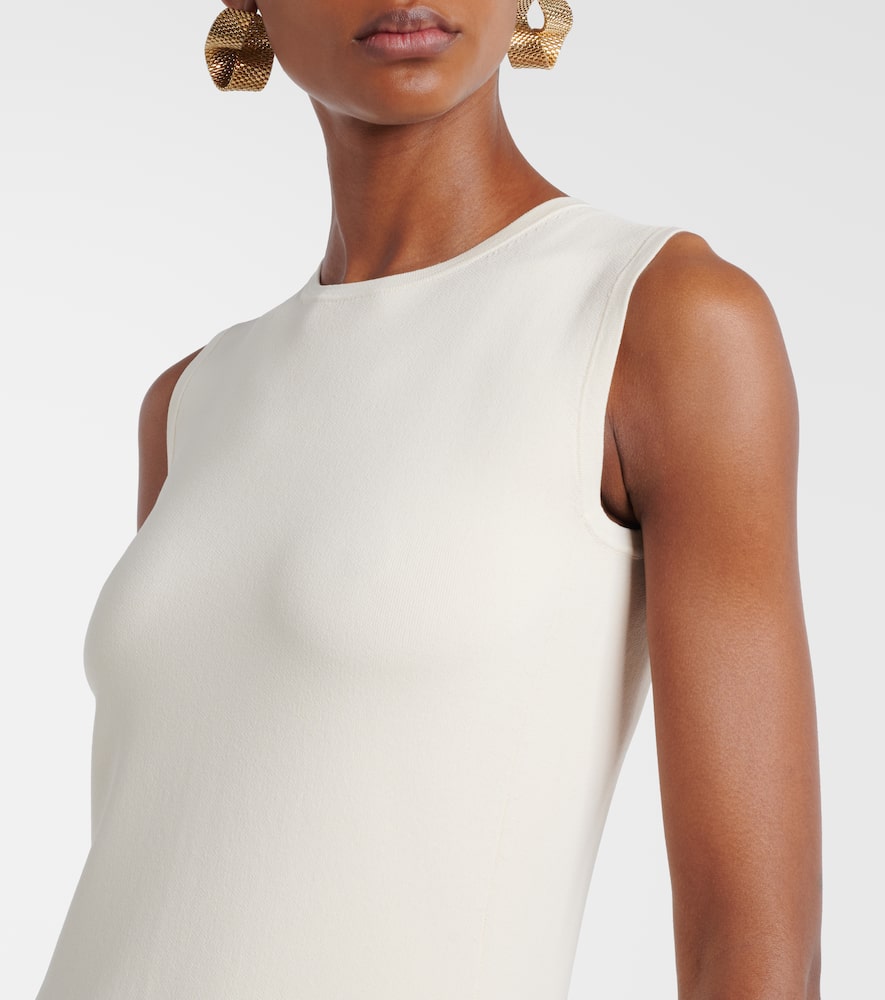 Jersey maxi dress