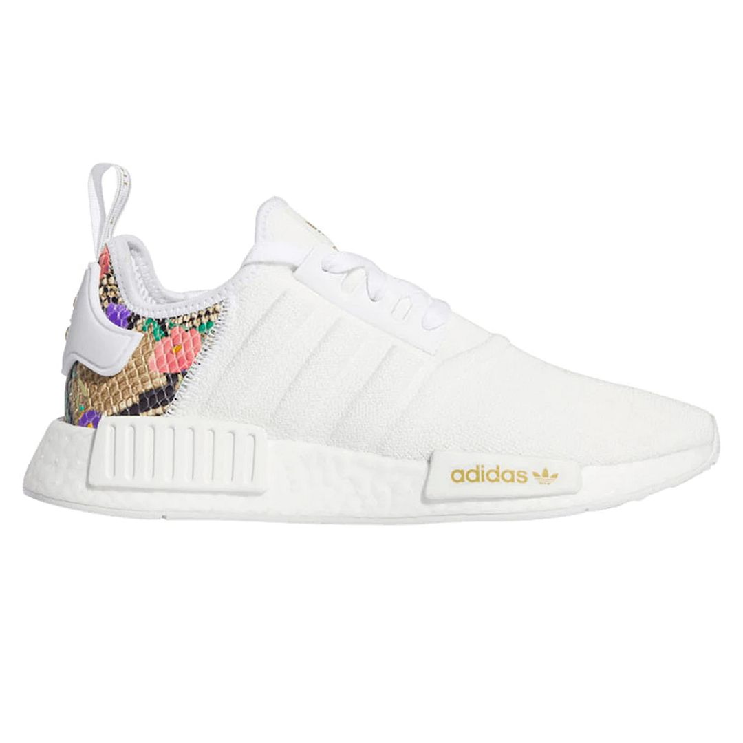 Adidas NMD R1 Floral Womens White Trainer
