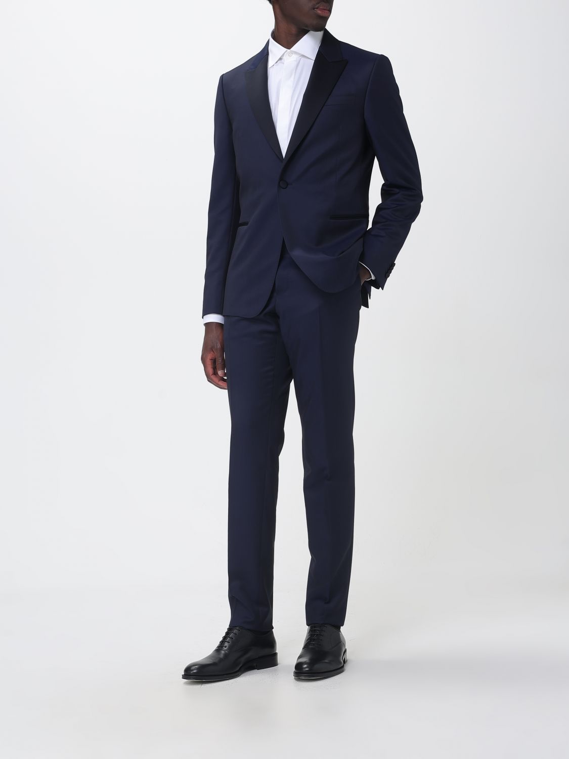Suit Men color Navy