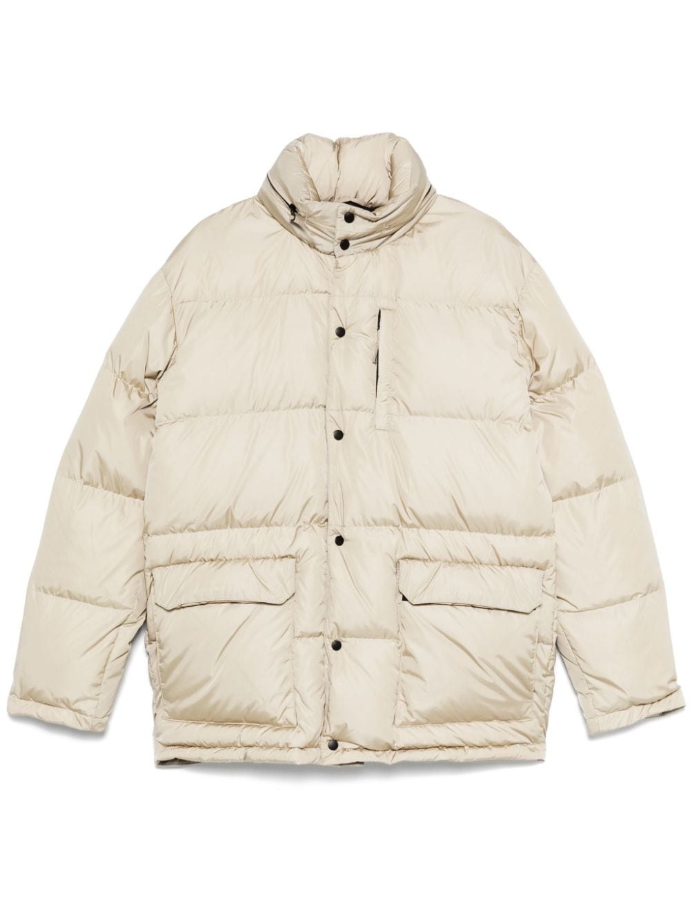 Quilted puffer jacket - Neutrals